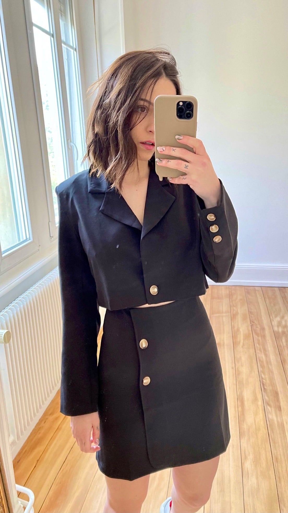 Blazer Max Court Noir